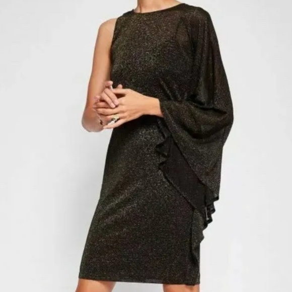 Ted Baker London | Monyca | One Shoulder | Draped Dress - Picture 3 of 6